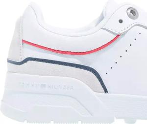 Tommy Hilfiger Sneaker - Low Cut Basket Sneaker - Gr. 39 (EU) - in Weiß - für Damen