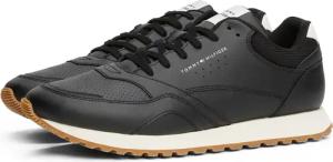 Tommy Hilfiger Sneaker "NEW RUNNER EVA LTH ESS", Freizeitschuh, Halbschuh, Schnürer mit sportiver Lochung