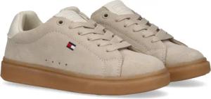 Tommy Hilfiger Sneaker Retro Sneaker, Schnürschuh, Halbschuh mit steitlicher Logostickerei