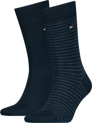 Tommy Hilfiger Socken "TH MEN SMALL STRIPE SOCK 2P" 2 Paar, 2 Paar tlg. Tommy Hilfiger-Branding