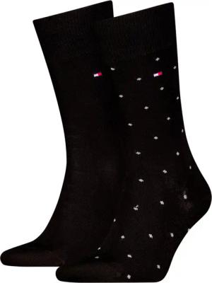 Tommy Hilfiger Socken TH MEN SOCK 2P DOT (2-Paar, 2 Paar) mit klassischer Markenprägung