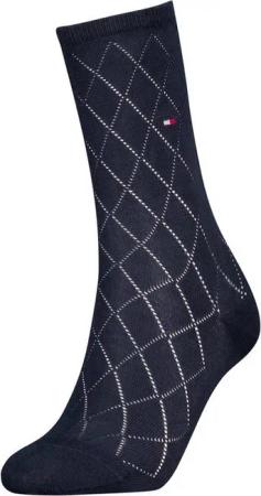 Tommy Hilfiger Socken TH WOMEN SOCK PREMIUM ARGYLE