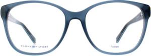 Tommy Hilfiger Square Womens Blaue Glitzerbrille
