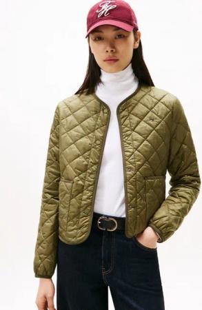 Tommy Hilfiger Steppjacke LW PADDED REG QUILTED JACKET in leicht verkürzter Länge, Regular Fit