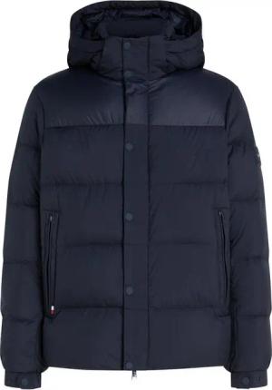 Tommy Hilfiger Steppjacke MIX DOWN HOODED PUFFER JACKET mit abnehmbarer Kapuze