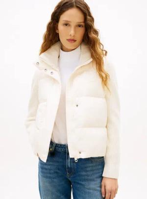 Tommy Hilfiger Steppjacke MODERN DOWN KNIT MIX REG JACKET