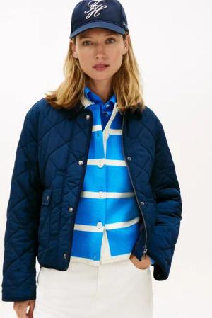 Tommy Hilfiger Steppjacke PADDED FLAG QUILTED JACKET