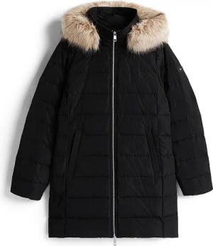 TOMMY HILFIGER Steppmantel schwarz | L