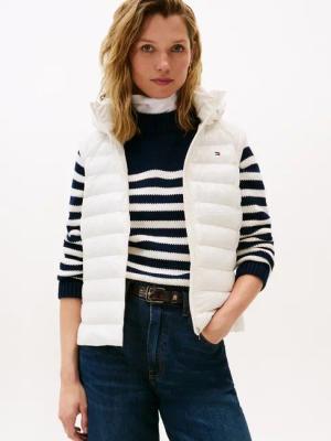 Tommy Hilfiger Steppweste LW PADDED SLIM VEST leicht glänzende Oberfläche