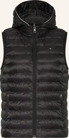TOMMY HILFIGER Steppweste mit abnehmbarer Kapuze