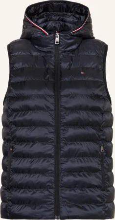 TOMMY HILFIGER Steppweste mit abnehmbarer Kapuze