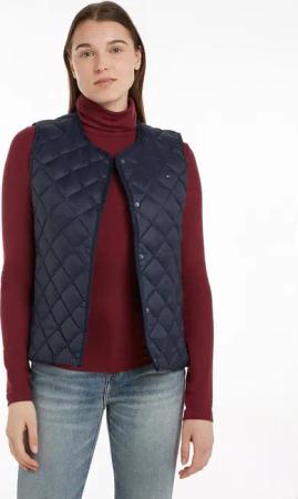 Tommy Hilfiger Steppweste mit Logostickerei