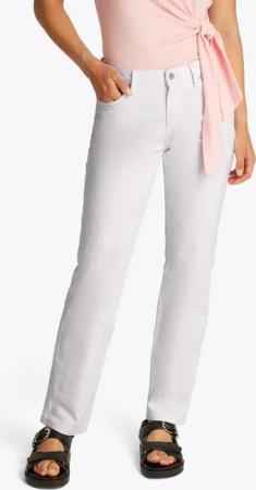 Tommy Hilfiger Straight-Jeans CLASSIC STRAIGHT RW mit Logo-Badge, in Knöchellänge