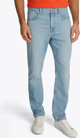 Tommy Hilfiger Straight-Jeans "STRAIGHT DENTON" in hellblauer Waschung