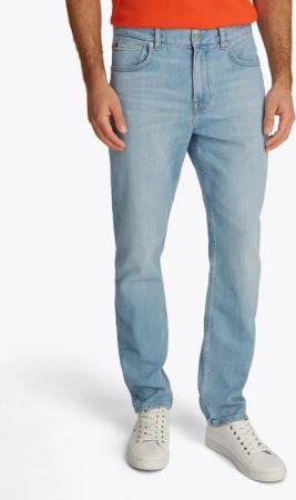 Tommy Hilfiger Straight-Jeans STRAIGHT DENTON in hellblauer Waschung