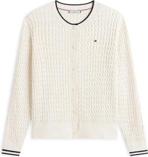 TOMMY HILFIGER Strickjacke creme | XXL
