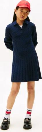 Tommy Hilfiger Strickkleid CABLE SWEATER DRESS Kinder bis 16 Jahre