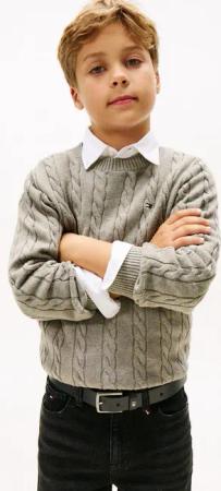 Tommy Hilfiger Strickpullover Regular fit, für Kinder bis 16 Jahre