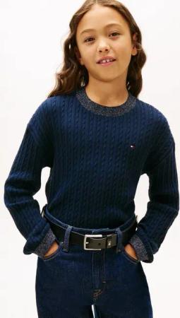 Tommy Hilfiger Strickpullover Regular fit, für Kinder bis 16 Jahre