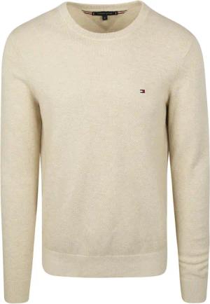 Tommy Hilfiger Structure Pullover Beige - Größe XXL
