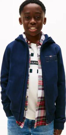 Tommy Hilfiger Sweatjacke Regular fit, für Kinder bis 16 Jahre