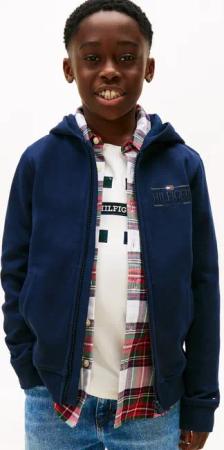 Tommy Hilfiger Sweatjacke Regular fit, für Kinder bis 16 Jahre