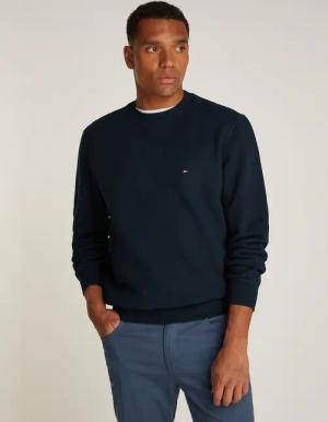 Tommy Hilfiger Sweatshirt "ESSENTIAL FLEECE CREWNECK", mit Tommy Hilfiger Logostickerei