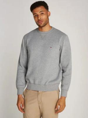 Tommy Hilfiger Sweatshirt ESSENTIAL FLEECE CREWNECK mit Tommy Hilfiger Logostickerei