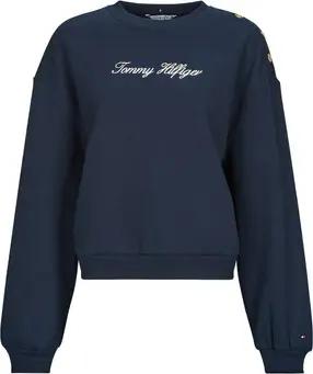 Tommy Hilfiger  Sweatshirt GOLD BTN SCRIPT FLEECE SWTSRT