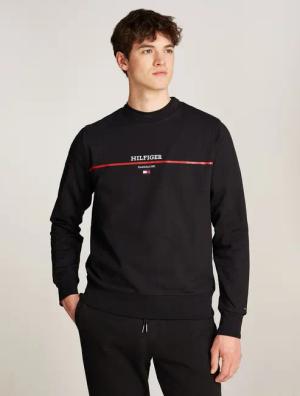 Tommy Hilfiger Sweatshirt HILFIGER STRIPE TERRY SWEATSHIRT