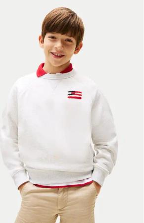 Tommy Hilfiger Sweatshirt KB0KB09571 D Grau Relaxed Fit