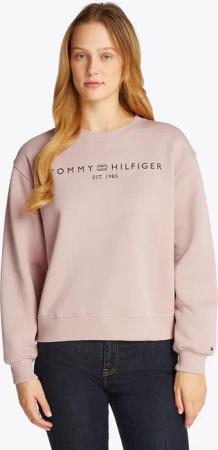 Tommy Hilfiger Sweatshirt "MDRN REG CORP LOGO C-NK SWTSHRT", mit Logoschriftzug