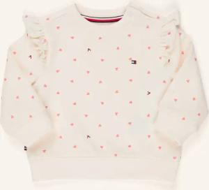 TOMMY HILFIGER Sweatshirt mit Rüschen