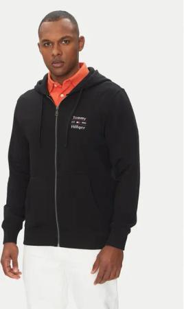 Tommy Hilfiger Sweatshirt MW0MW39250 Schwarz Regular Fit