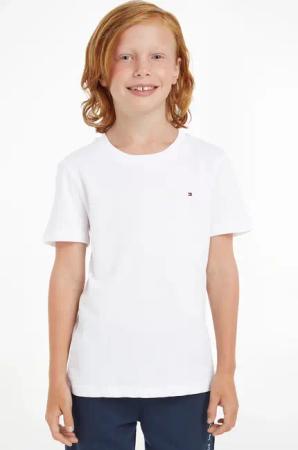 Tommy Hilfiger T-Shirt "BOYS BASIC CN KNIT" Kinder Kids Junior MiniMe