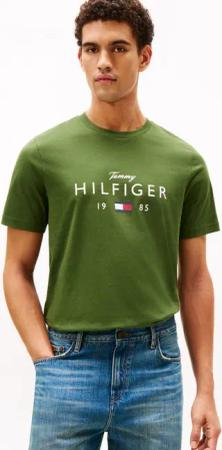 Tommy Hilfiger T-Shirt BRAND LOVE BIG HILFIGER regular fit, Rundhals, Jersey, mit Logo-Grafik