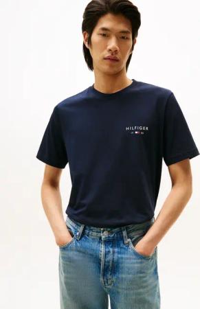 Tommy Hilfiger T-Shirt "BRAND LOVE SMALL HILFIGER" normale Passform, Rundhals, aus Jersey