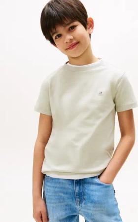 Tommy Hilfiger T-Shirt ESSENTIAL COTTON TEE S/S mit Logostickerei