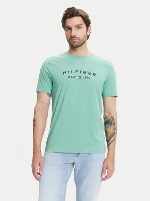 Tommy Hilfiger T-Shirt Fathers Day MW0MW39356 Grün Regular Fit