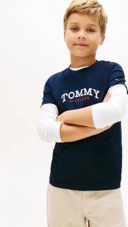 Tommy Hilfiger T-Shirt MONOGRAM GRAPHIC T-SHIRT Kinder bis 16 Jahre, Druck