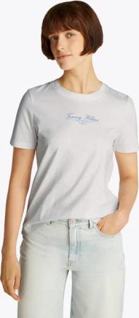 Tommy Hilfiger T-Shirt REG SCRIPT C-NK TEE SS mit Logo-Schriftzug