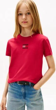 Tommy Hilfiger T-Shirt RHINE STONE FLAG TEE S/S Kinder bis 16 Jahre
