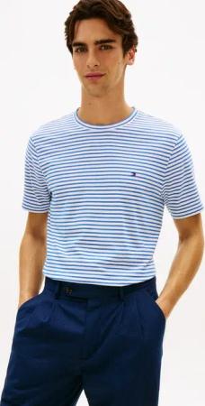 Tommy Hilfiger T-Shirt SEASONAL STRIPE Regular fit, gestreift, Rundhals