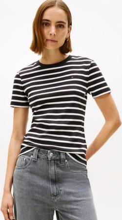 Tommy Hilfiger T-Shirt SLIM CODY C-NK SS Baumwolle, slim fit