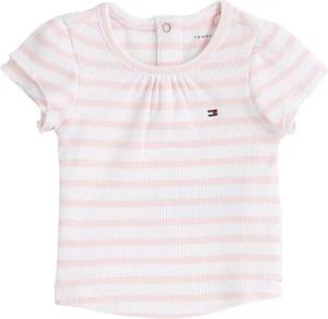 Tommy Hilfiger T-Shirt STRIPED RIB TEE SS mit Streifenmuster