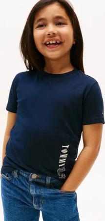 Tommy Hilfiger T-Shirt TOMMY HILFIGER GRAPHIC T-SHIRT für Kinder bis 16 Jahre, Tommy Hilfiger Schriftzug