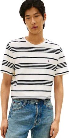 TOMMY HILFIGER T-Shirt  weiss | L