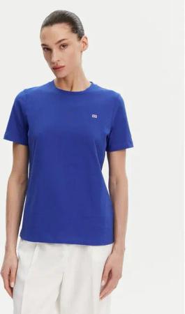 Tommy Hilfiger T-Shirt WW0WW45522 Blau Regular Fit