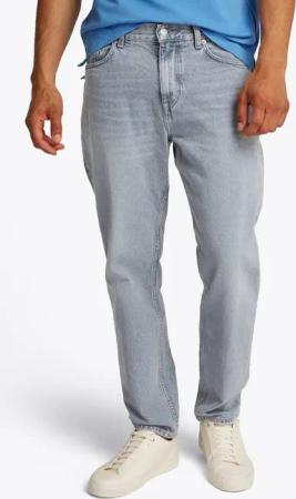 Tommy Hilfiger Tapered-fit-Jeans HARLEM Tapered Fit in grauer Waschung
