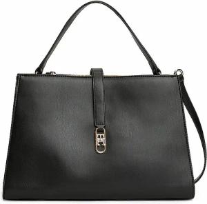 TOMMY HILFIGER Tasche - Henkeltasche TH LIBRE Medium schwarz